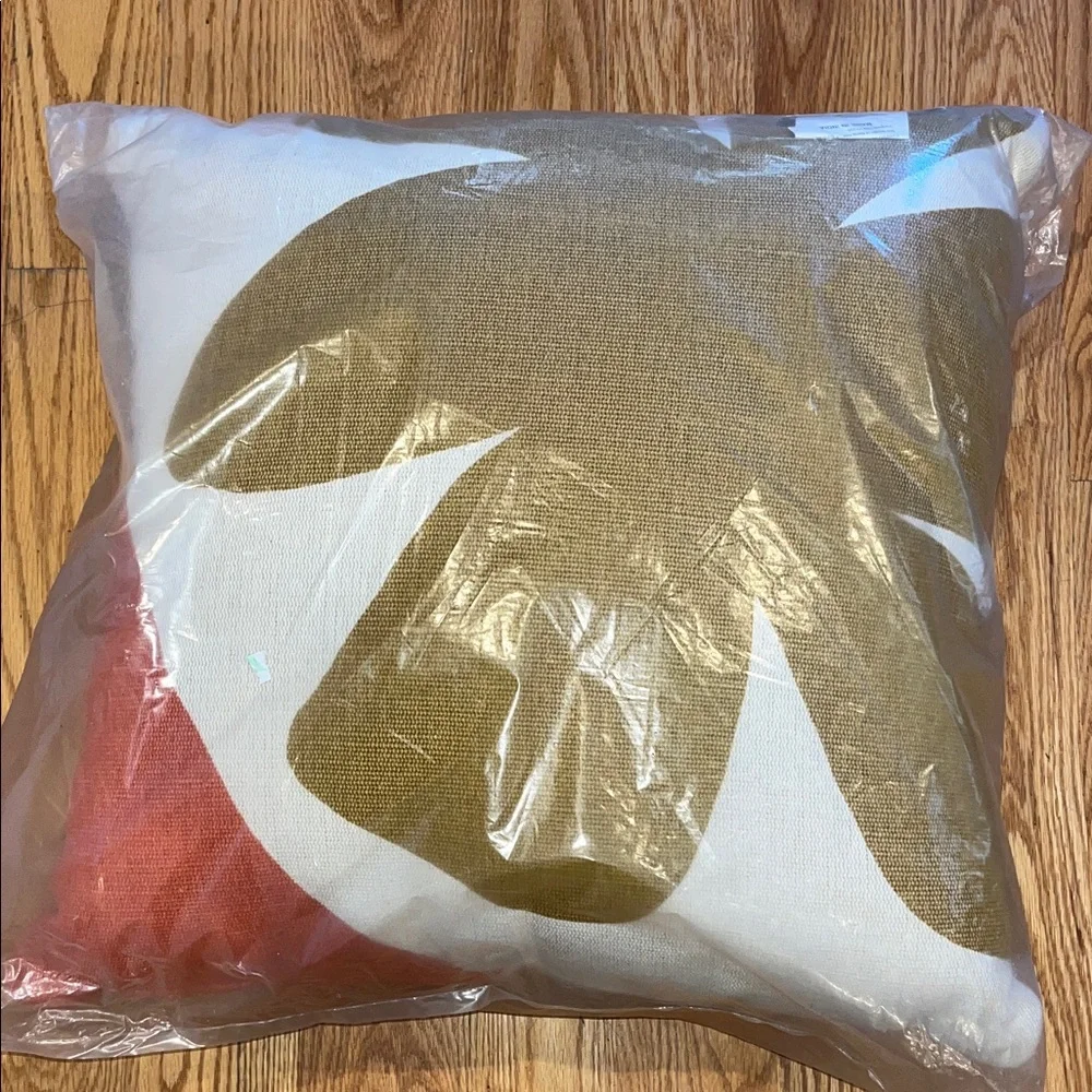 West Elm Outdoor Floral Pillow
